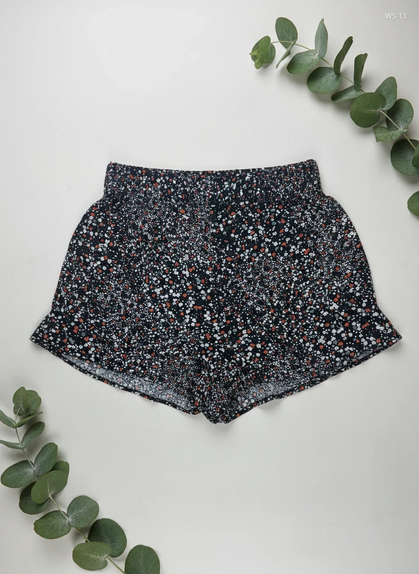 Secondhand Branded Womens Shorts by Cut Lable, Multi Cotton fabric, Premium condition, for Women - Online Thrift Shop Peshawar Pakistan