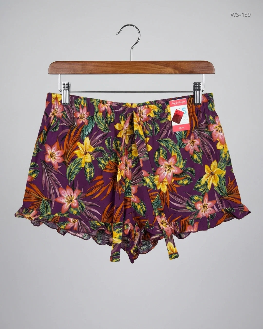 LOVE TO LOUNGE Multi Color Womens Shorts (WS-139)