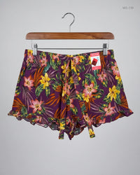 LOVE TO LOUNGE Multi Color Womens Shorts (WS-139)