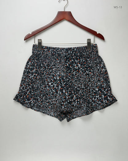 Secondhand Branded Womens Shorts by Cut Lable, Multi Cotton fabric, Premium condition, for Women - Online Thrift Shop Peshawar Pakistan
