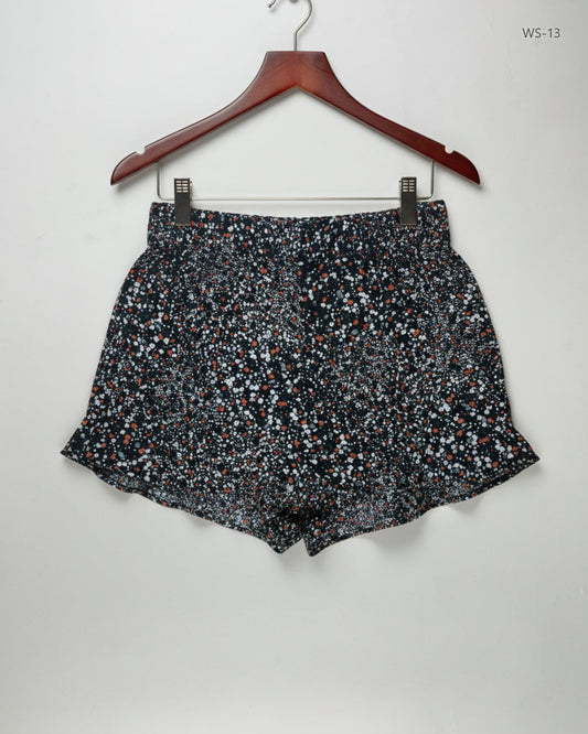 Secondhand Branded Womens Shorts by Cut Lable, Multi Cotton fabric, Premium condition, for Women - Online Thrift Shop Peshawar Pakistan