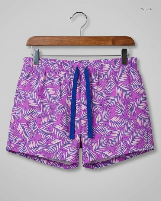 UK Imported secondhand Womens Shorts - George brand, Purple Cotton, Premium condition, for Women - Online Thrift Store Islamabad Pakistan