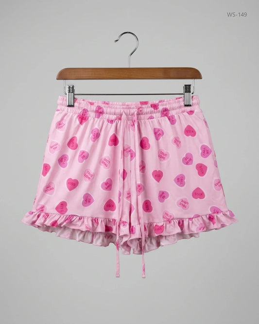 Preloved Premium Womens Shorts by Primark, Pink Polyester for Women - OTS Thrift Shop Lahore Pakistan