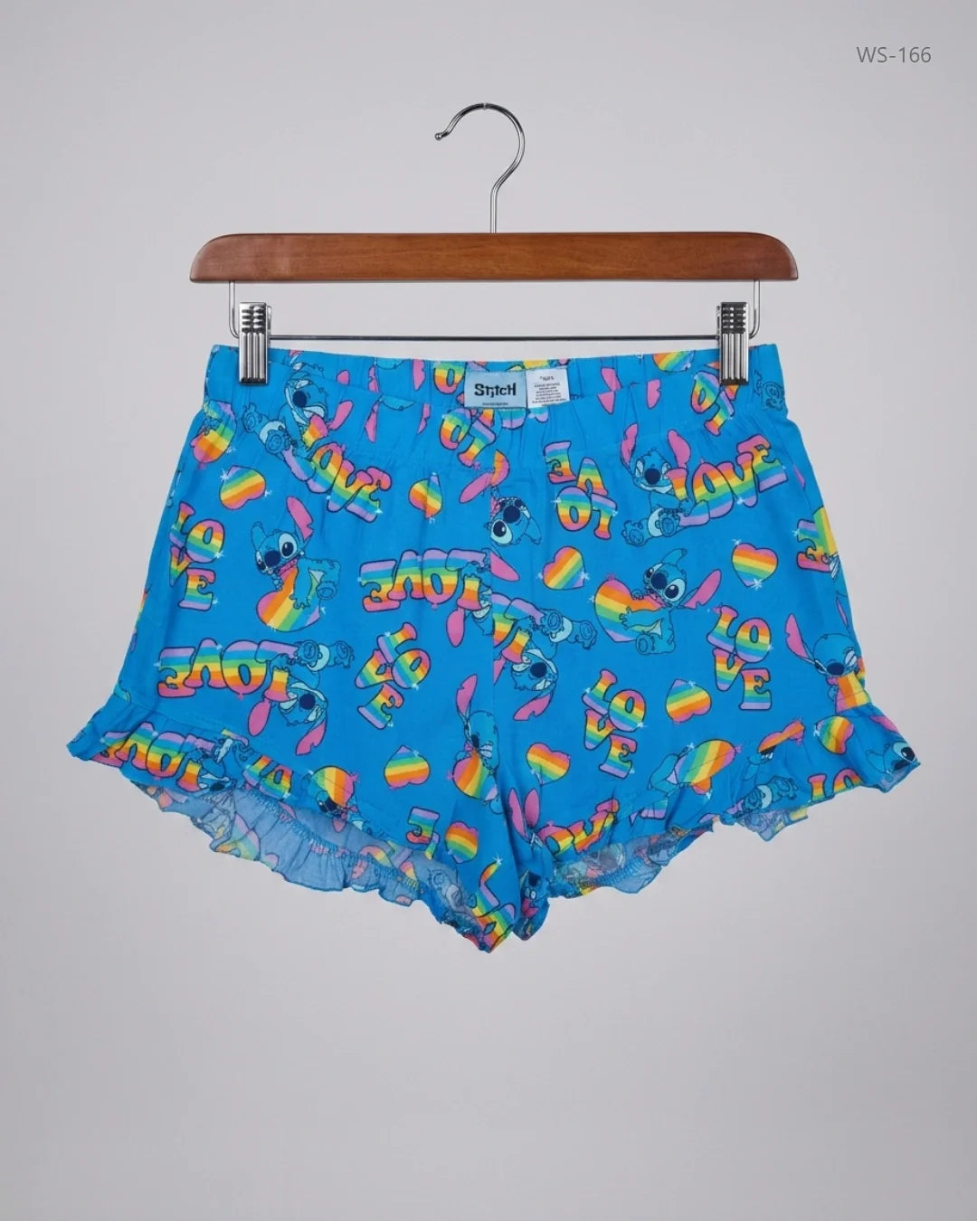 DISNEY Blue Womens Shorts (WS-166)