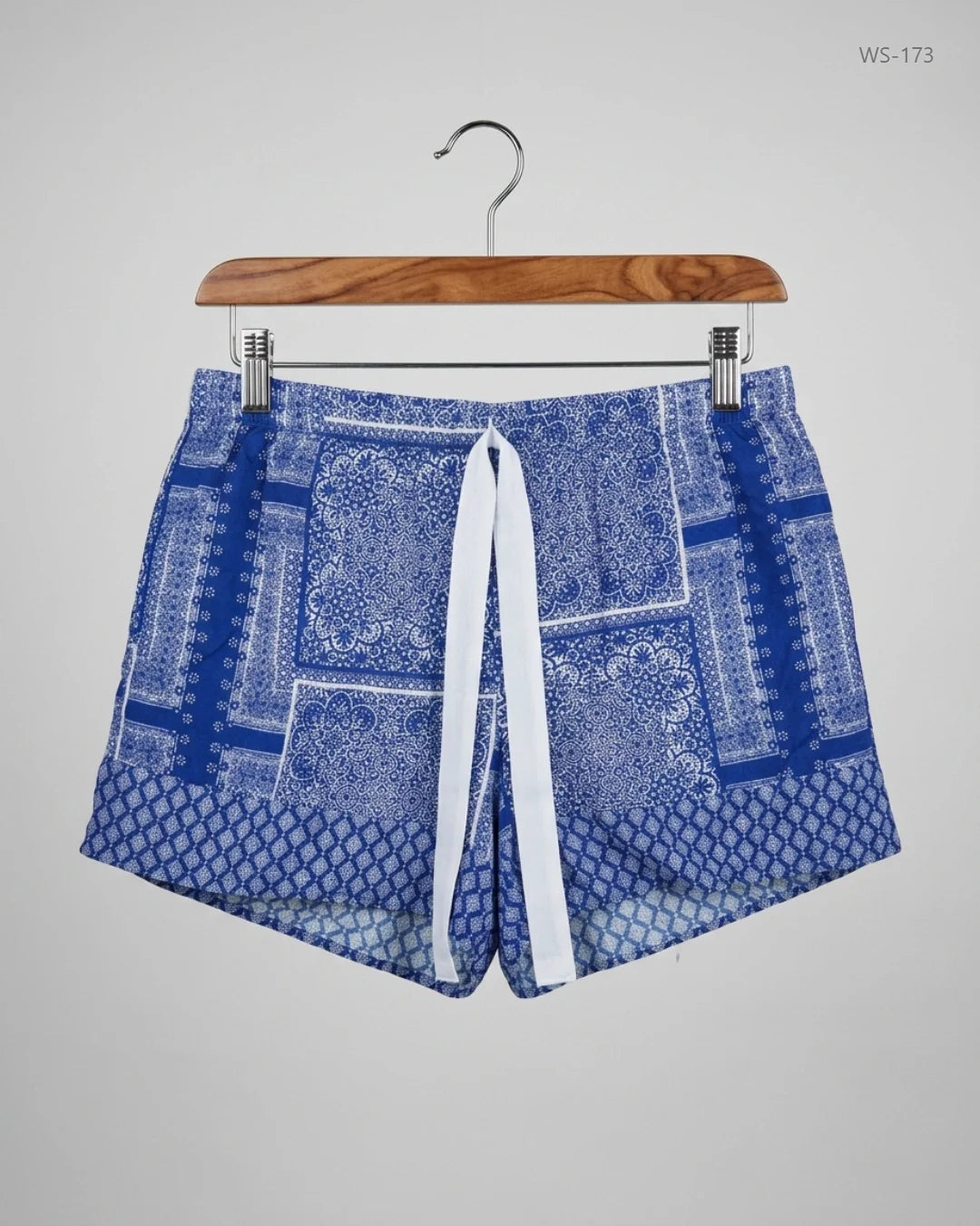 LABLE CUT Blue Womens Shorts (WS-173)