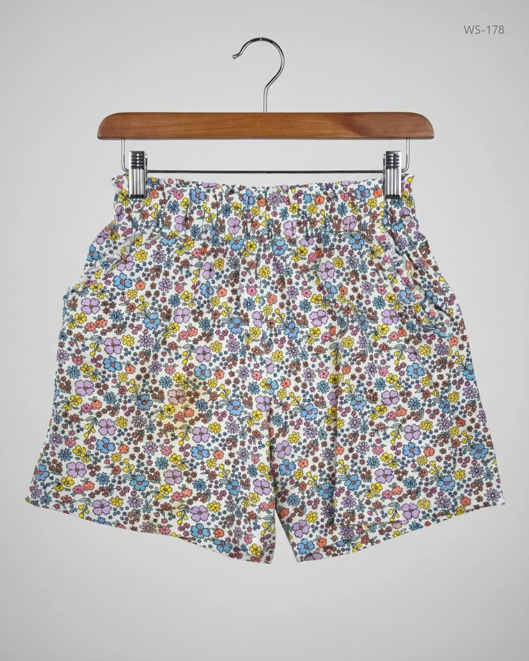 TU Multi Color Womens Shorts (WS-178)