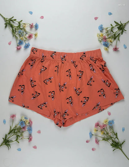 Premium Condition Womens Shorts | Preloved Primark | Salmon Cotton | Thrift Shop for Women Lahore Pakistan | OTS