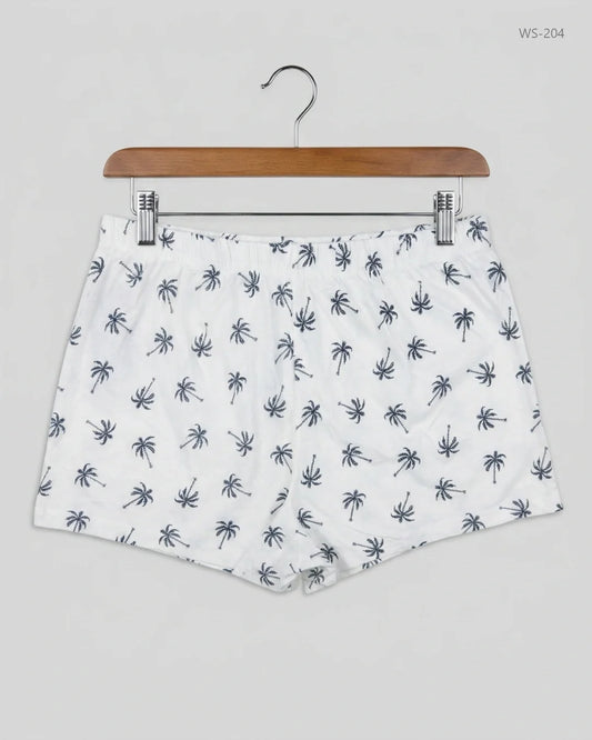 UK Imported secondhand Womens Shorts - Primark brand, White Cotton, Premium Plus condition, for Women - Online Thrift Store Karachi Pakistan