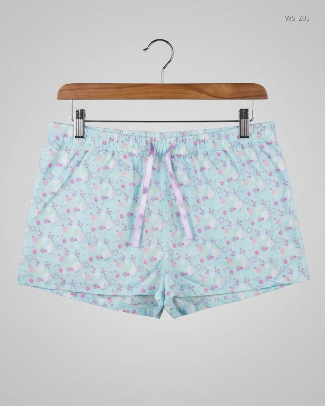 MATALAN Sky Blue Womens Shorts (WS-205)