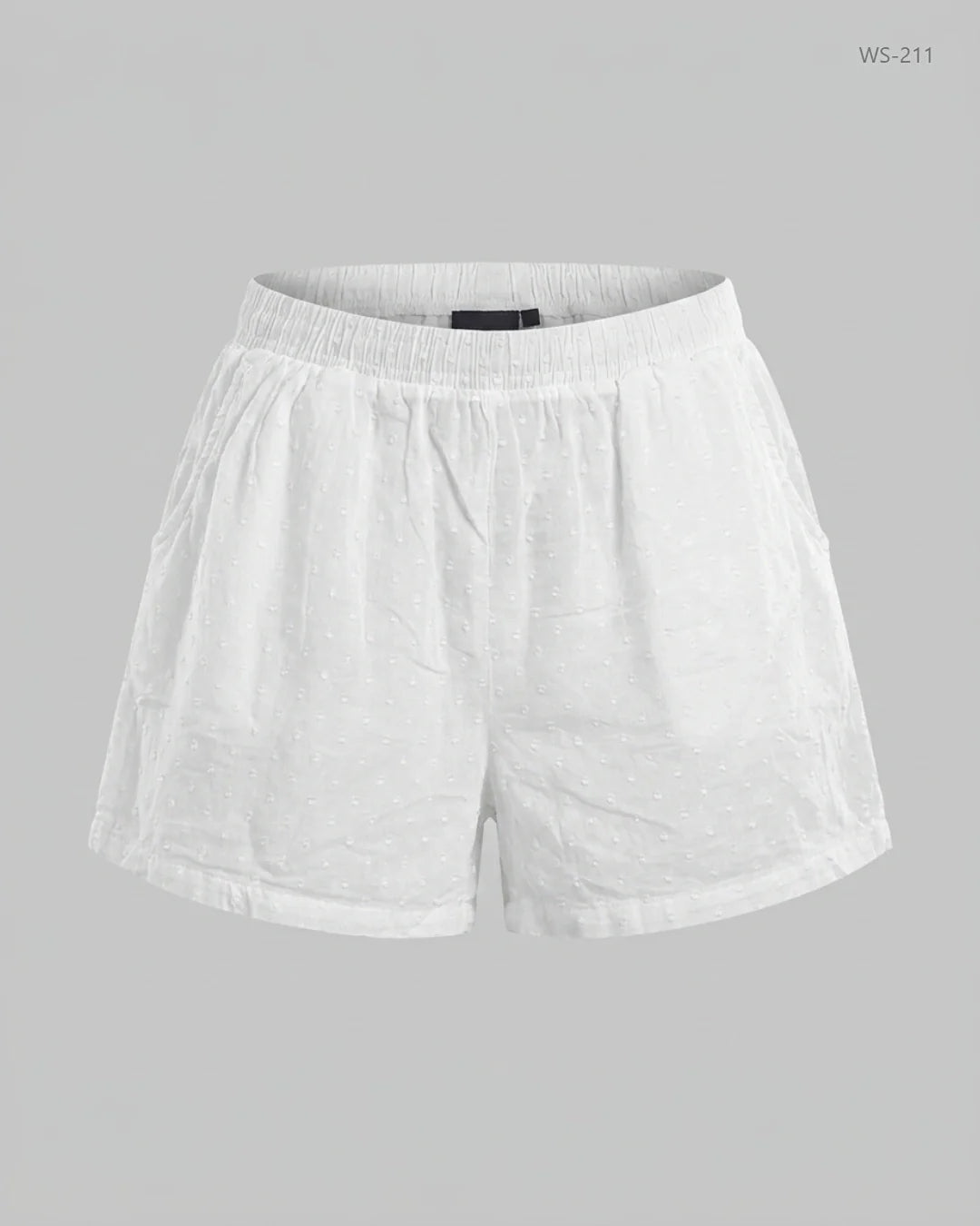Secondhand Branded Womens Shorts by TJM, White Cotton fabric, Premium condition, for Women - Online Thrift Shop Lahore Pakistan
