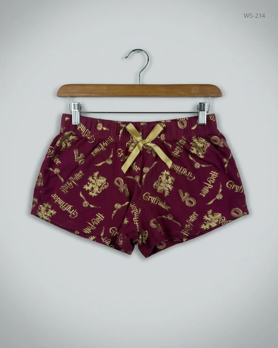 CHARACTER Maroon Womens Shorts (WS-214)