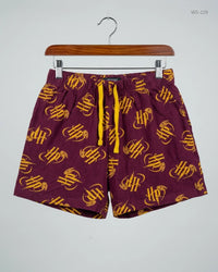 WIZARDING WORLD Maroon Womens Shorts (WS-229)