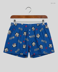 PRIMARK Blue Womens Shorts (WS-238)