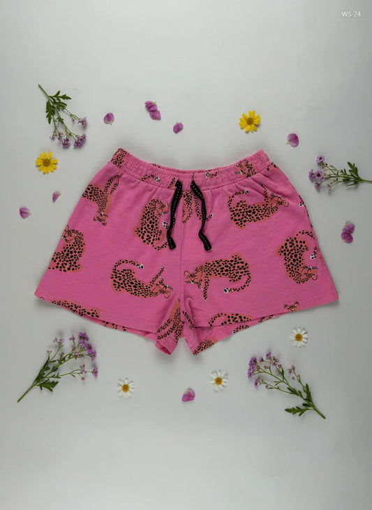 UK Imported secondhand Womens Shorts - Cut Lable brand, Pink Cotton, Premium condition, for Women - Online Thrift Store Islamabad Pakistan
