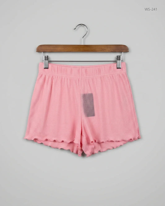UK Imported secondhand Womens Shorts - Primark brand, PEACH PINK Polyester, Premium condition, for Women - Online Thrift Store Lahore Pakistan