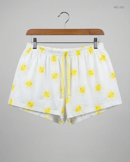 Preloved Premium Womens Shorts by George, White Cotton for Women - OTS Thrift Shop Islamabad Pakistan