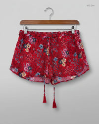 PRIMARK Red Womens Shorts (WS-244)