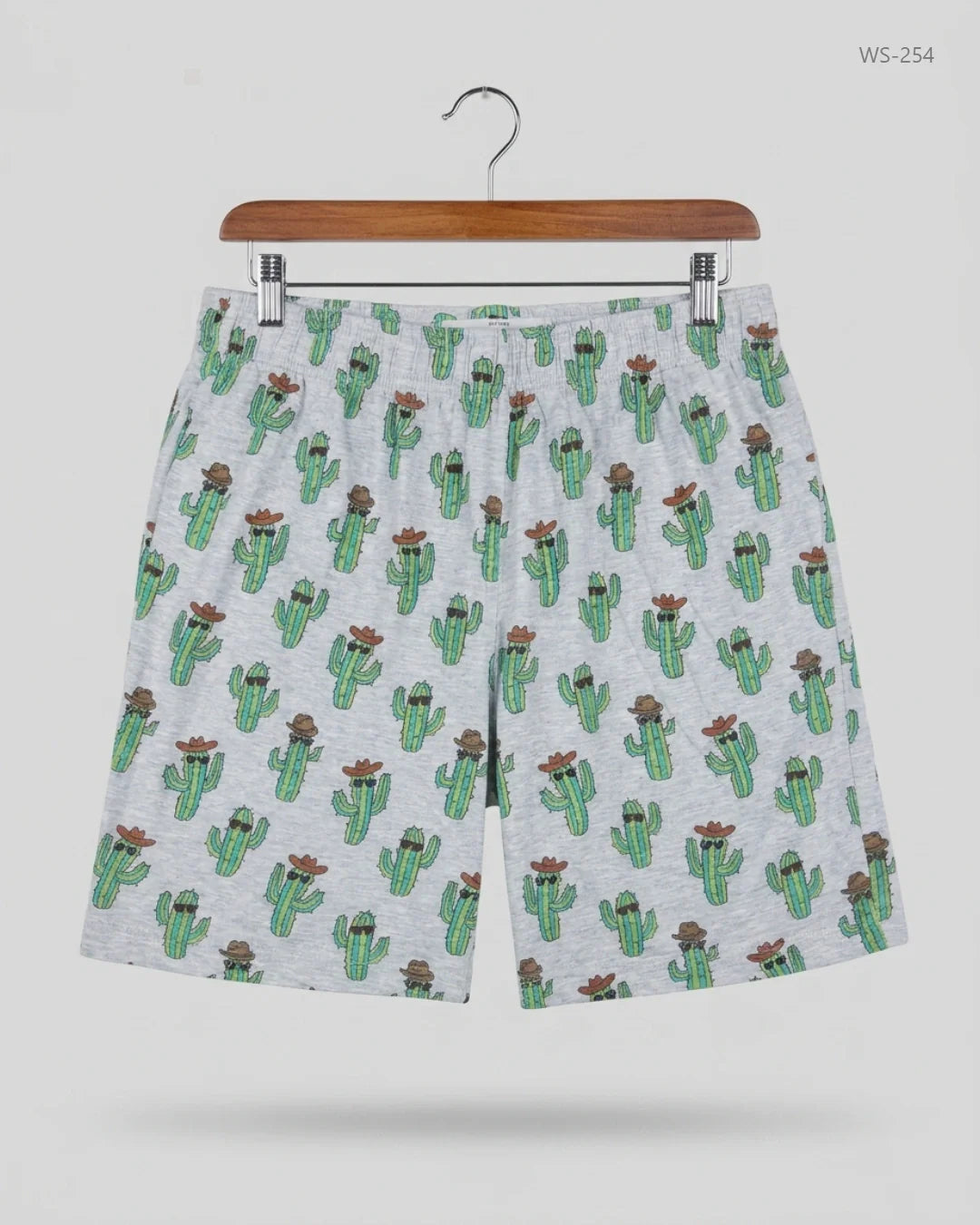 TU Gray Womens Shorts (WS-254)