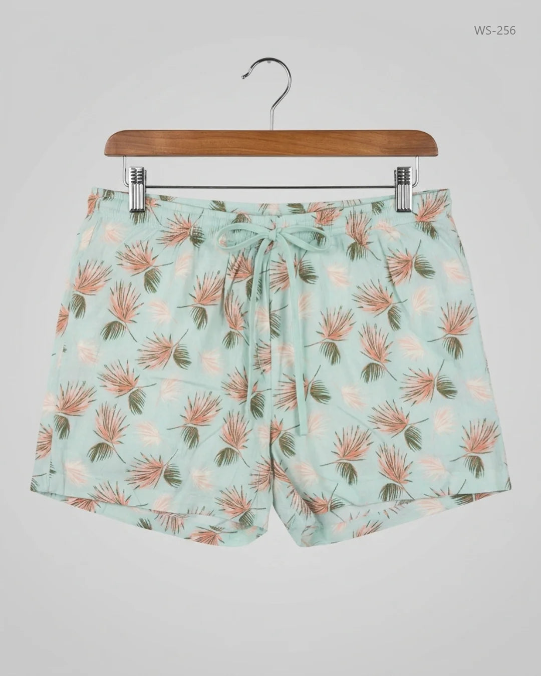AVENUE Pistachio Green Womens Shorts (WS-256)