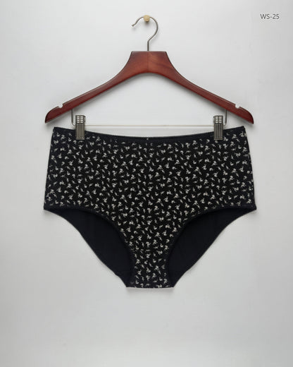 Preloved Premium Womens Shorts by Cut Lable, Black Cotton for Women - OTS Thrift Shop Lahore Pakistan