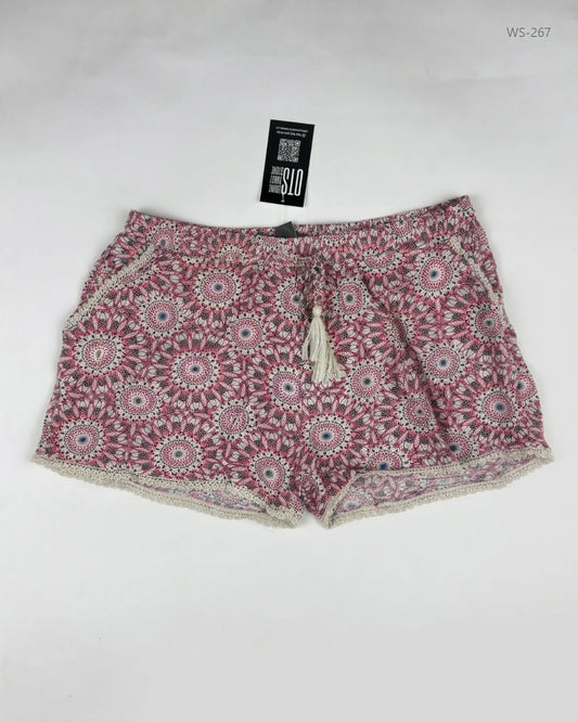 Womens Shorts | Primark | Preloved Branded | Pink Cotton | Premium | OTS Thrift Store Lahore Pakistan