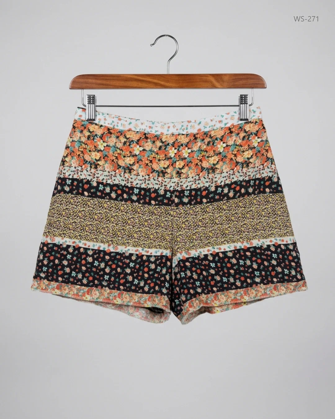 UK Imported secondhand Womens Shorts - F&F brand, Multi Polyester, Premium condition, for Women - Online Thrift Store Karachi Pakistan