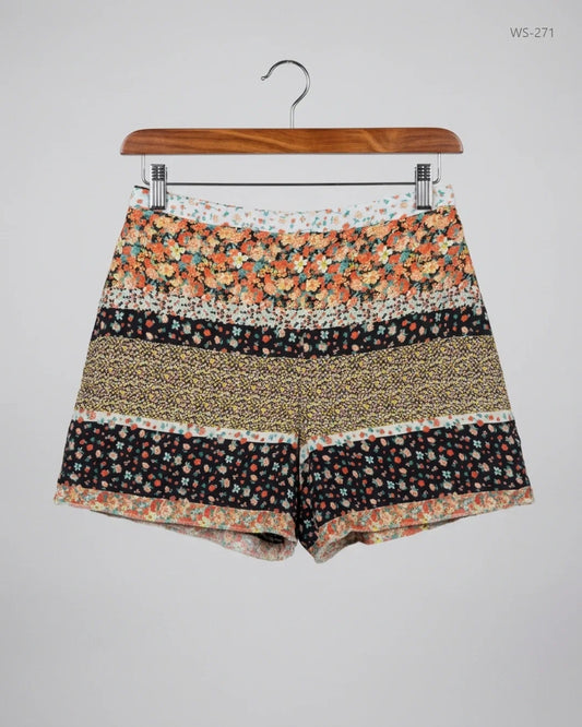 UK Imported secondhand Womens Shorts - F&F brand, Multi Polyester, Premium condition, for Women - Online Thrift Store Karachi Pakistan