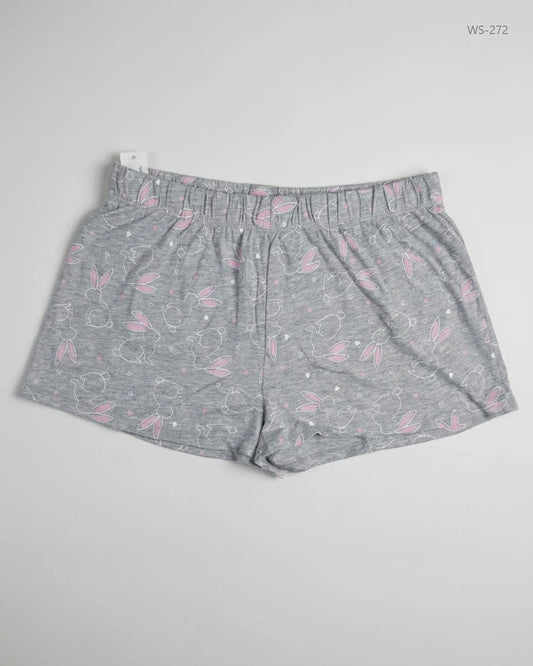 UK Imported secondhand Womens Shorts - Matalan brand, Grey Cotton, Premium condition, for Women - Online Thrift Store Islamabad Pakistan
