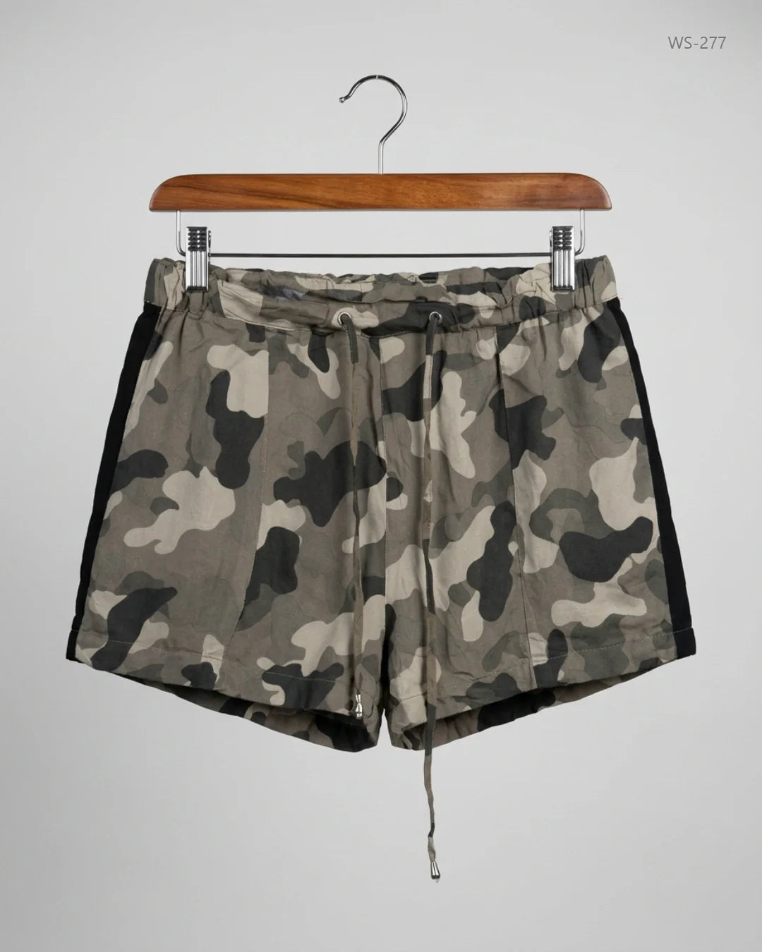 Womens Shorts | Stradivarius | Preloved Branded | Army Green Cotton | Premium | OTS Thrift Store Peshawar Pakistan