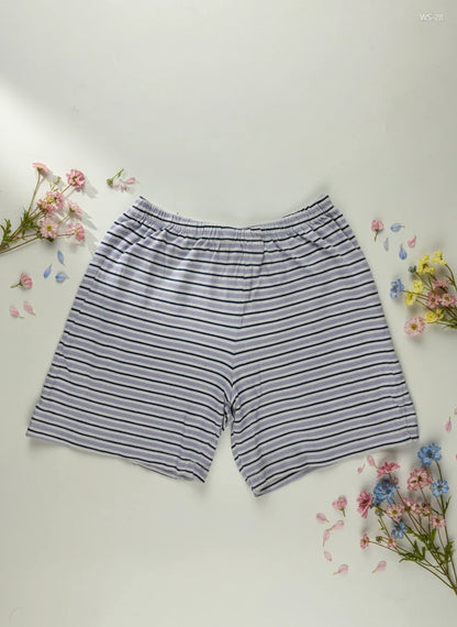 Secondhand Branded Womens Shorts by Despicable, Purple Cotton fabric, Premium condition, for Women - Online Thrift Shop Islamabad Pakistan
