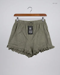 TRENYOL Olive Green Womens Shorts (WS-282)