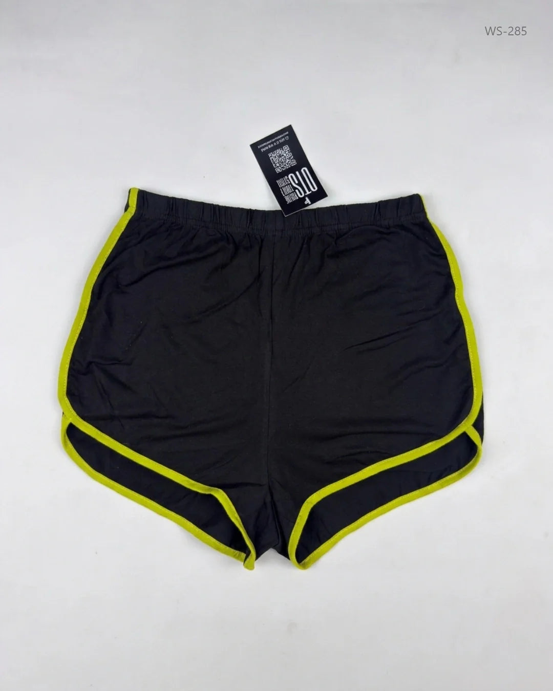 Preloved Premium Womens Shorts by Shein, Black Cotton for Women - OTS Thrift Shop Karachi Pakistan
