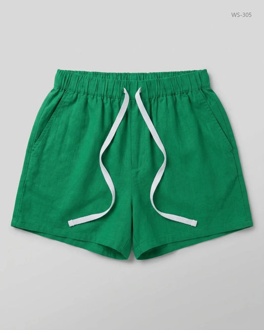 Secondhand Branded Womens Shorts by Primark, Green Cotton fabric, Premium condition, for - Online Thrift Shop Karachi Pakistan