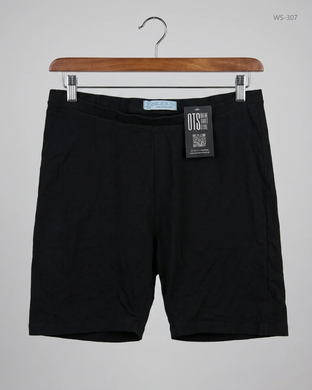 UK Imported secondhand Womens Shorts - Primark brand, Black Cotton, Premium condition, for - Online Thrift Store Lahore Pakistan
