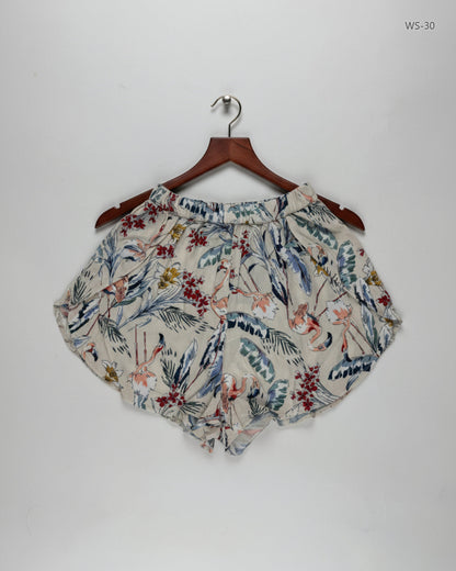 Premium Condition Womens Shorts | Preloved pull&Bear | Multi Cotton | Thrift Shop for Women Karachi Pakistan | OTS