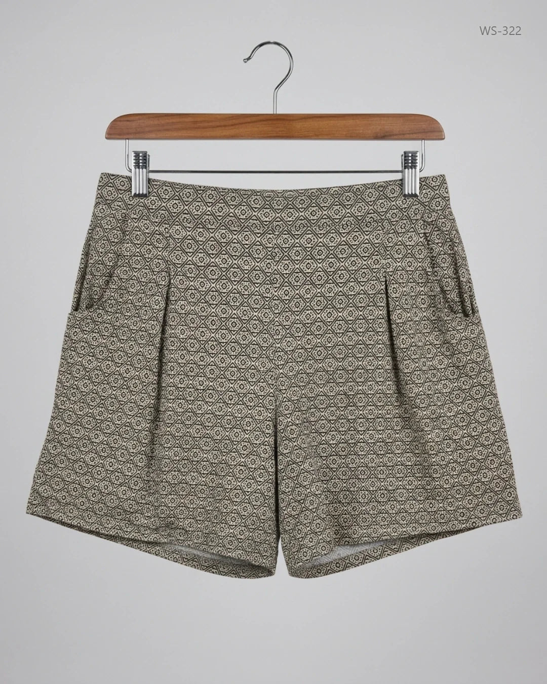 Preloved Premium Womens Shorts by TU, Brown Viscose for Women - OTS Thrift Shop Islamabad Pakistan