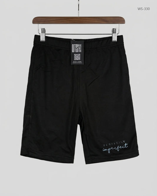 Premium Condition Womens Shorts | Preloved Unknown | Black cotton | Thrift Shop for Women Lahore Pakistan | OTS
