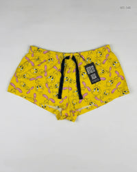 LOONEY TUNES Yellow Womens Shorts (WS-348)