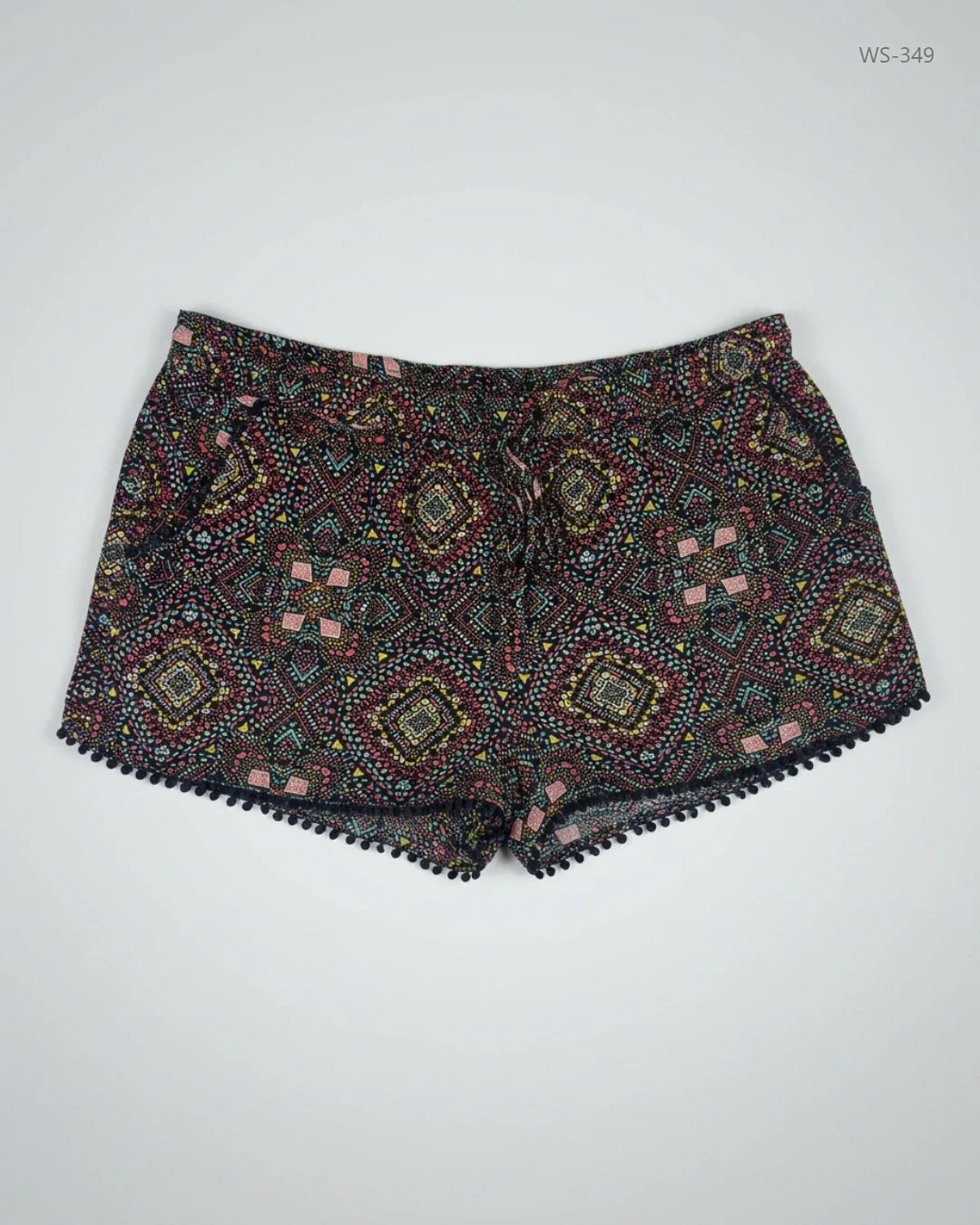 UK Imported secondhand Womens Shorts - Atmosphere brand, Multi Cotton, Premium condition, for Women - Online Thrift Store Peshawar Pakistan