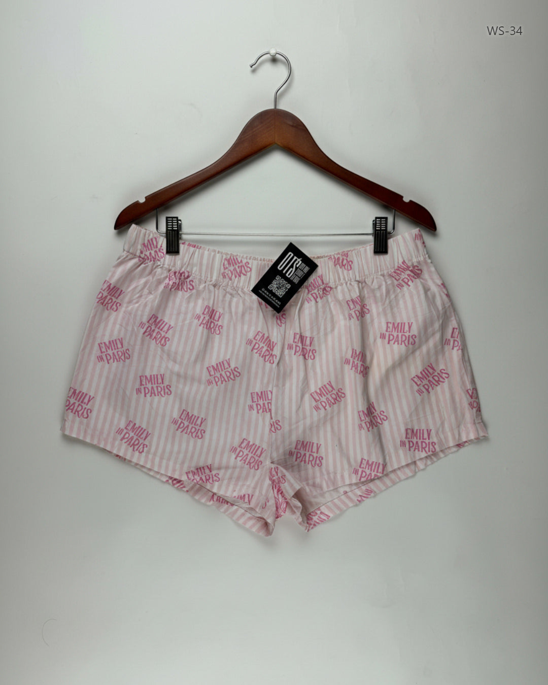 EMILY IN PARIS Pink Women's Shorts (WS-34)