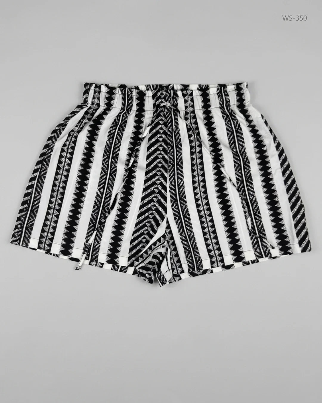 Womens Shorts | Shein | Preloved Branded | Black & White Cotton | Premium | OTS Thrift Store Peshawar Pakistan