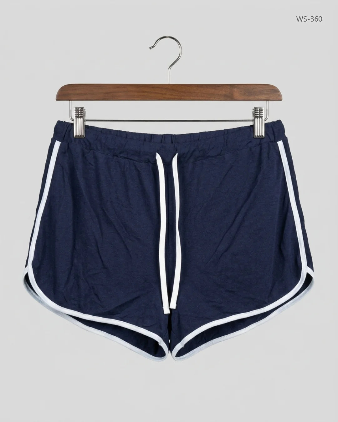 Preloved Premium Womens Shorts by CUT LABEL, Blue Polyester for Women - OTS Thrift Shop Peshawar Pakistan