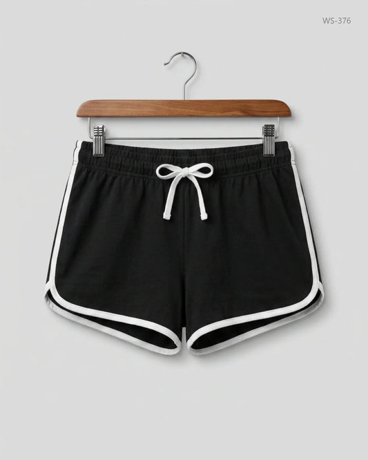 Secondhand Branded Womens Shorts by Primark, Black Cotton fabric, Premium condition, for Women - Online Thrift Shop Peshawar Pakistan