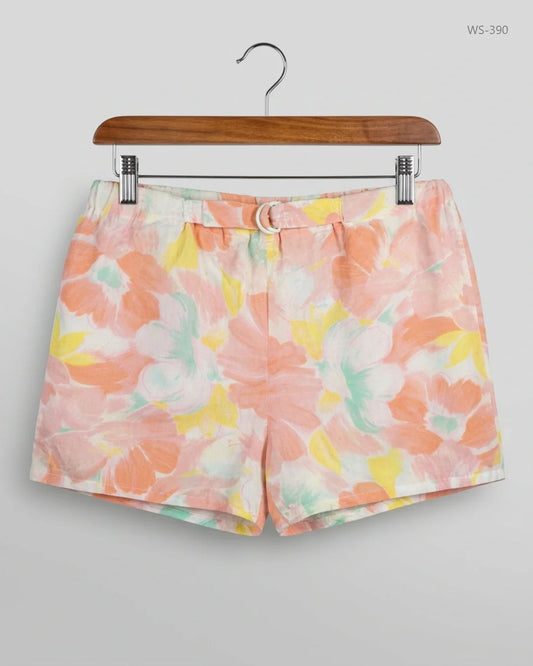 Excellent Condition Womens Shorts | Preloved CUT LABEL | Multi Polyester | Thrift Shop for Women Peshawar Pakistan | OTS