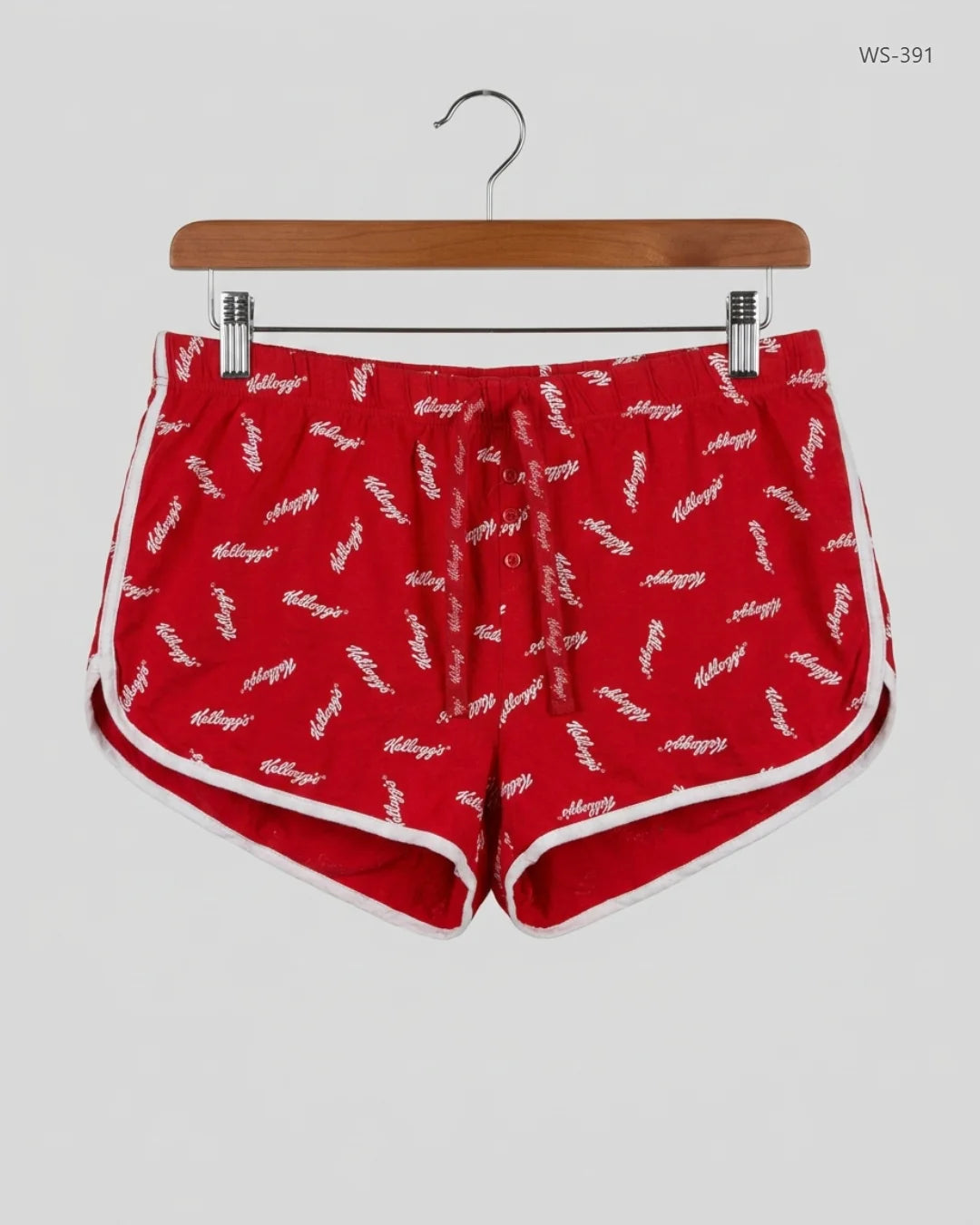 Premium Condition Womens Shorts | Preloved Vintage | Red Cotton | Thrift Shop for Women Islamabad Pakistan | OTS