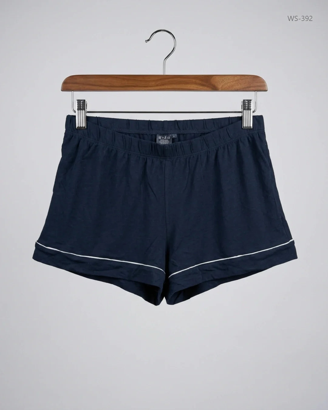 Womens Shorts | Marks & Spencer | Preloved Branded | Blue Cotton | Premium | OTS Thrift Store Lahore Pakistan