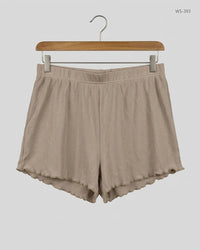 CUT LABEL Brown Womens Shorts (WS-393)