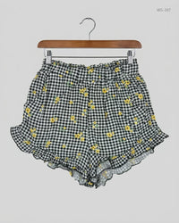 NEW LOOK Black & White Womens Shorts (WS-397)