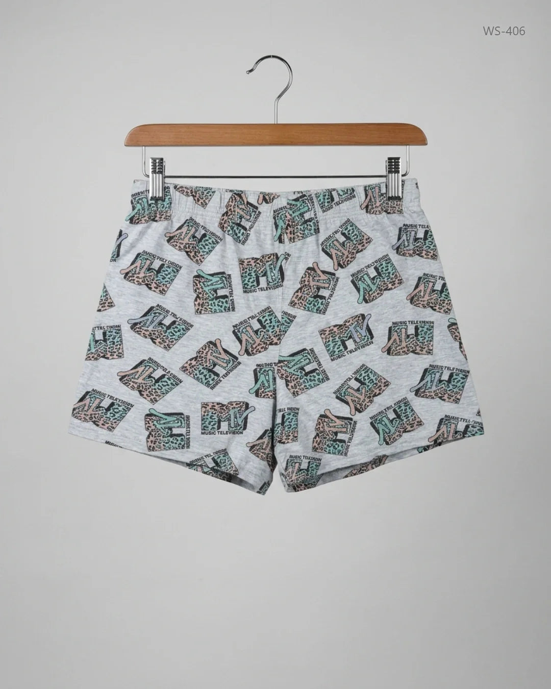 UK Imported secondhand Womens Shorts - Primark brand, Grey Cotton, Premium condition, for Women - Online Thrift Store Peshawar Pakistan