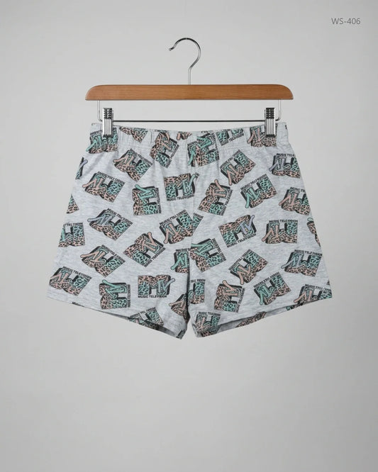 UK Imported secondhand Womens Shorts - Primark brand, Grey Cotton, Premium condition, for Women - Online Thrift Store Peshawar Pakistan